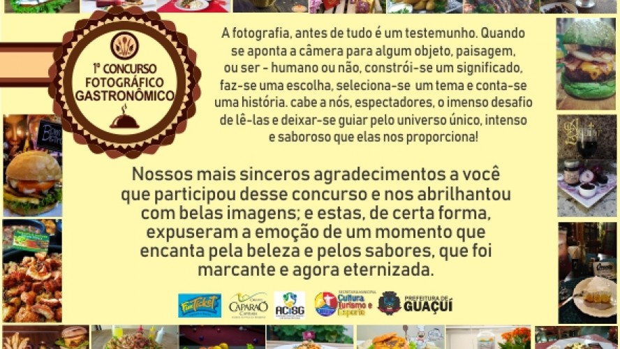 Concurso Fotográfico Gastronômico de Guaçuí
