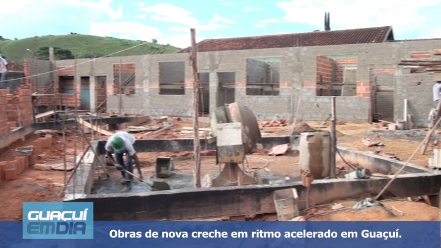 Construção de nova creche em Guaçuí
