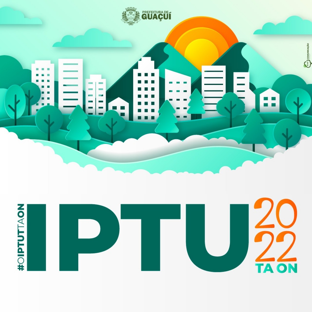 RETIRADA DO IPTU 2022 AGORA SERÁ ONLINE