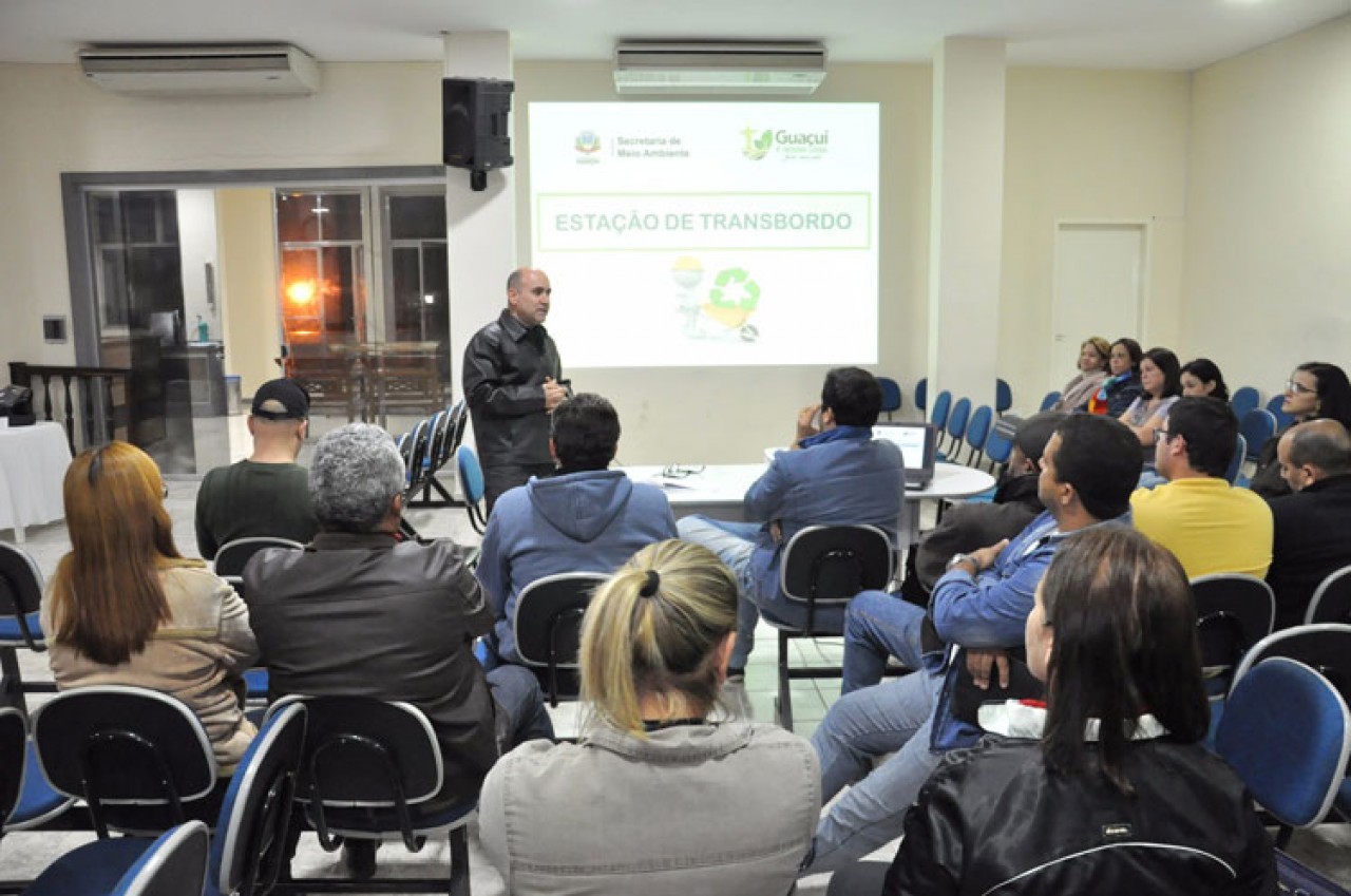Município apresenta projeto de estação de transbordo de resíduos