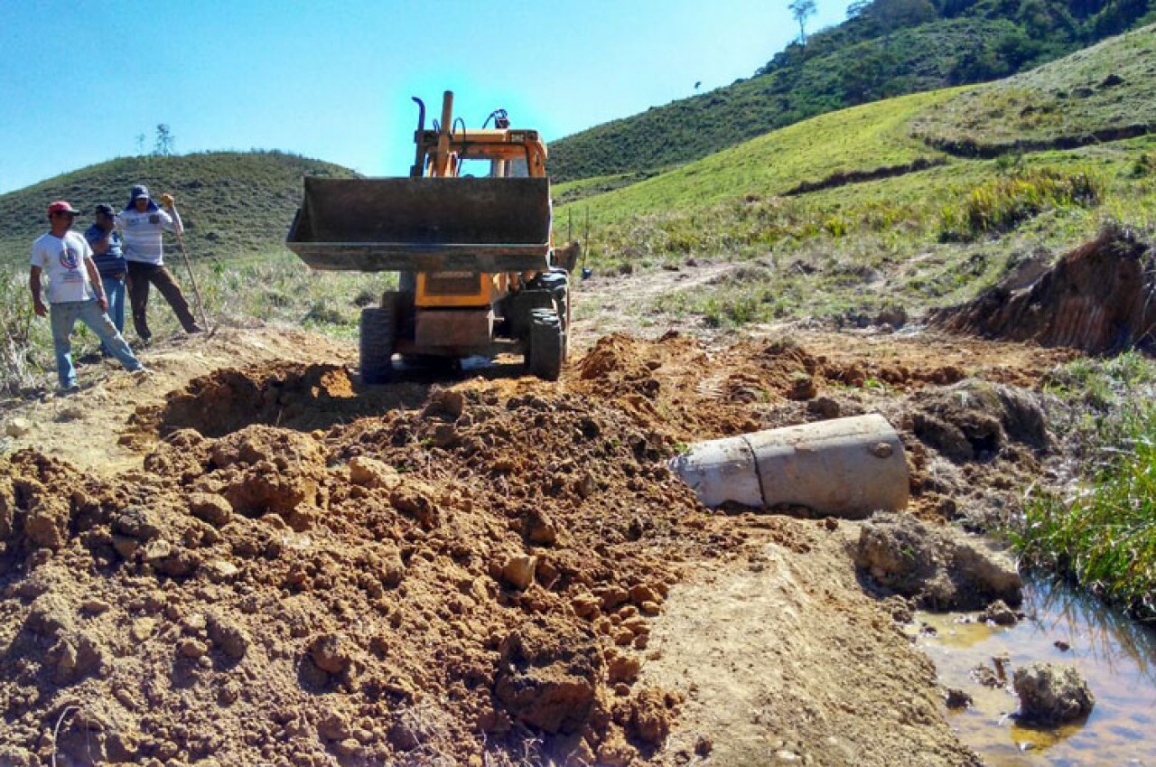 Secretaria Agricultura prossegue com redes de manilhas