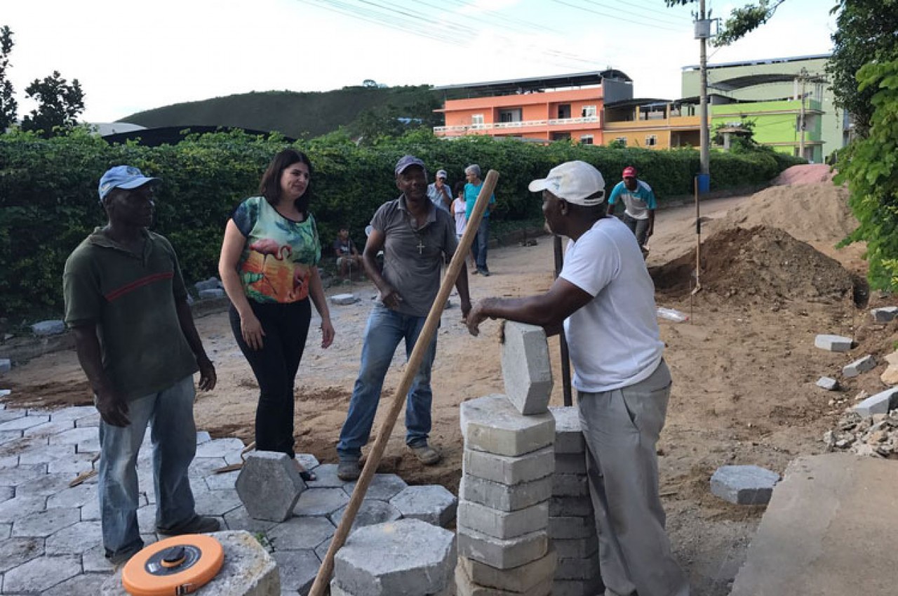 Parceria público-privada leva infraestrutura para bairro de Guaçuí