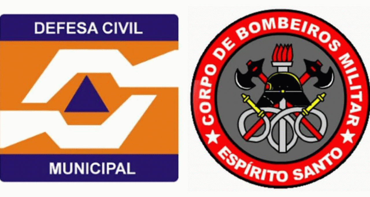 Defesa Civil e Bombeiros em alerta por causa de chuvas fortes