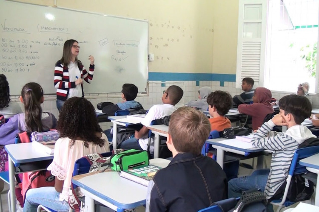 Alunos retornam às aulas na Rede Municipal de Guaçuí