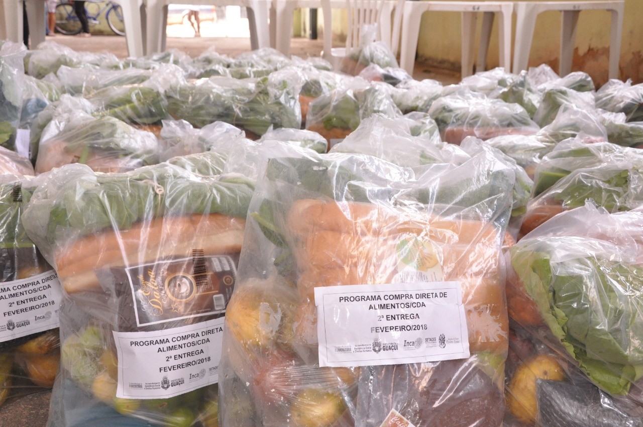 Realizada segunda entrega de alimentos do projeto CDA