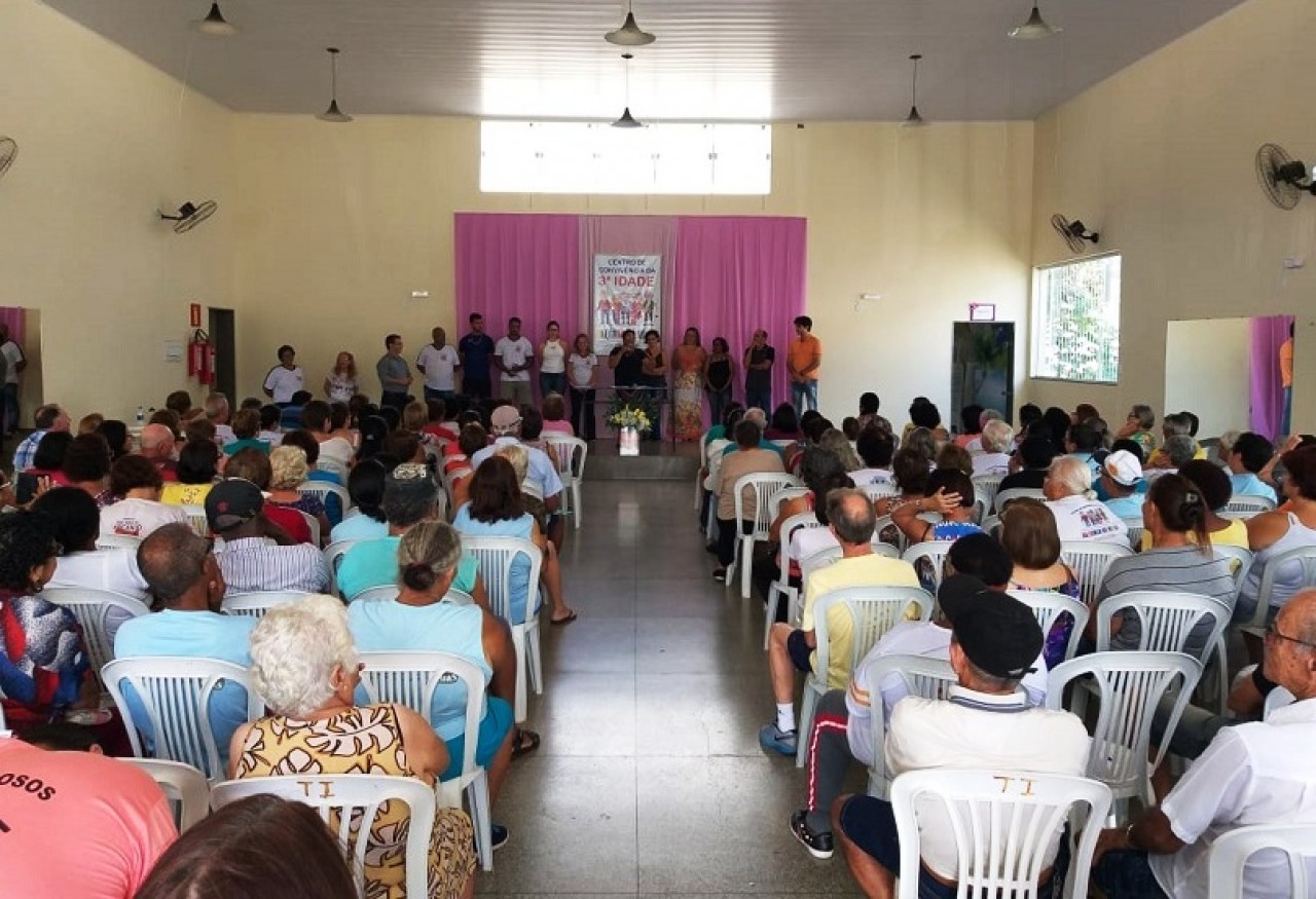 Iniciadas as atividades do grupo da Terceira Idade de Guaçuí