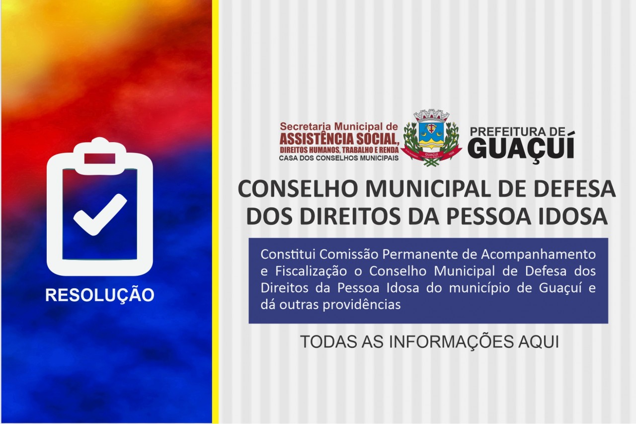 CONSELHO MUNICIPAL DE DEFESA DOS DIREITOS DA PESSOA IDOSA