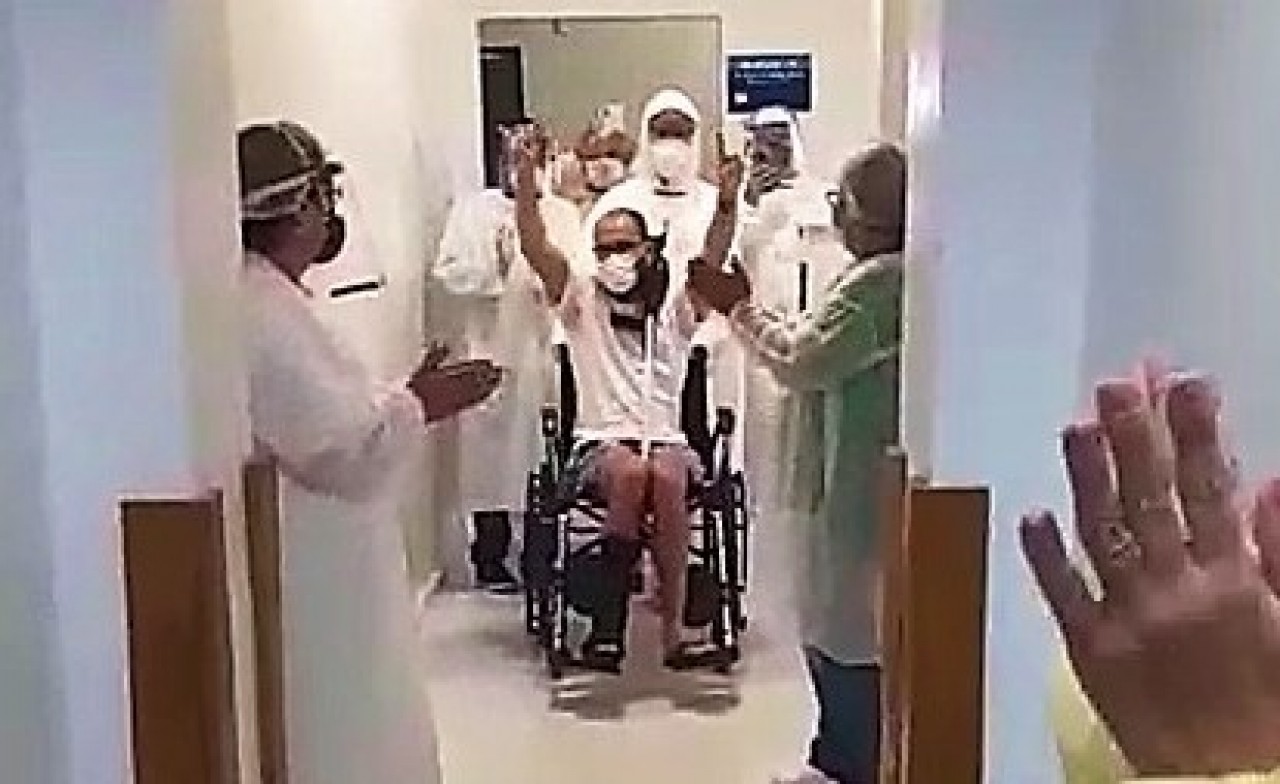 Dois pacientes confirmados como casos de Covid-19 em Guaçuí recebem alta