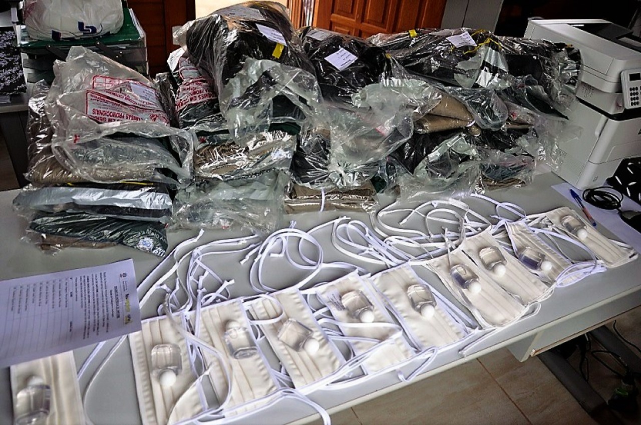 Semmam entrega novos uniformes, máscaras e álcool em gel para servidores