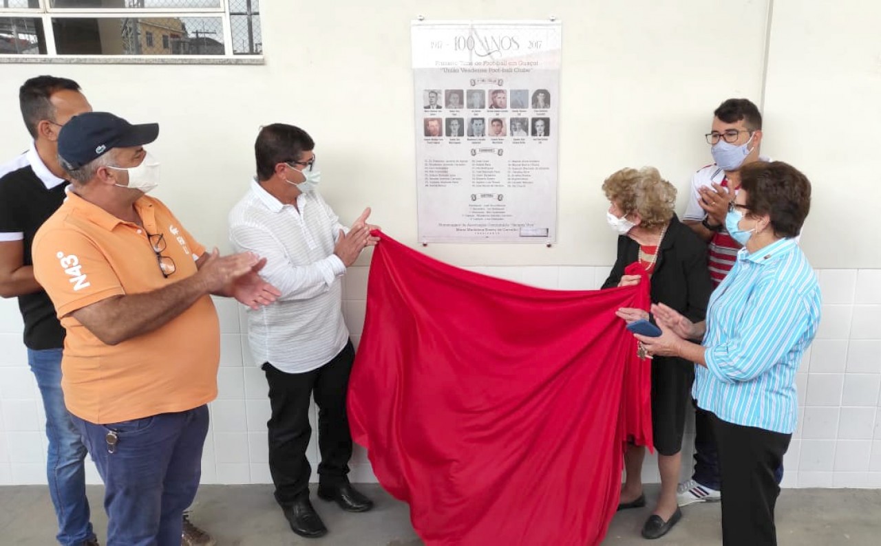Homenagem marca centenário do primeiro time de futebol em Guaçuí