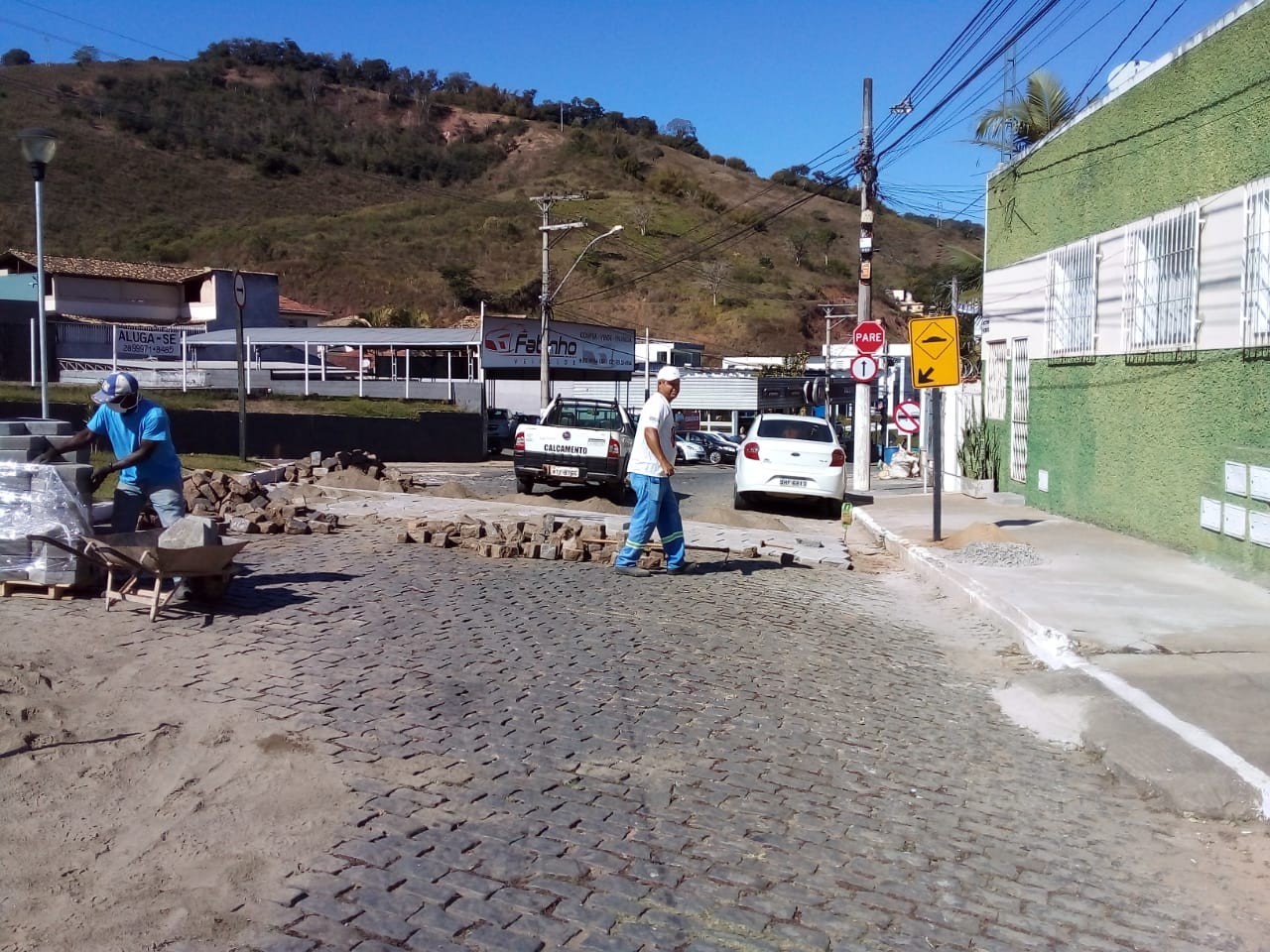 Secretaria de Obras segue trabalhando intensamente em melhorias para Guaçuí