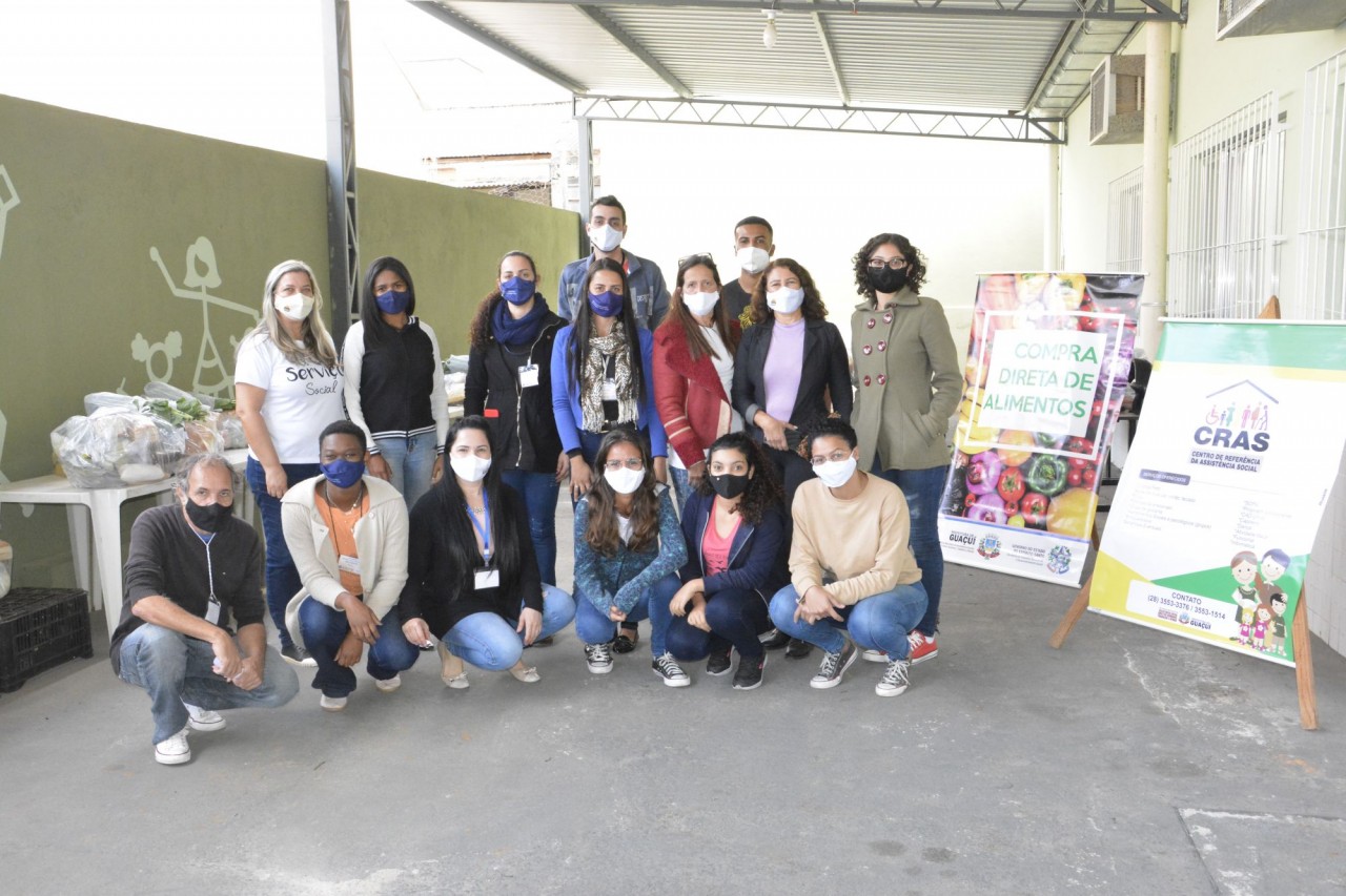 Realizada a 3ª entrega de cestas verdes do programa CDA em Guaçuí