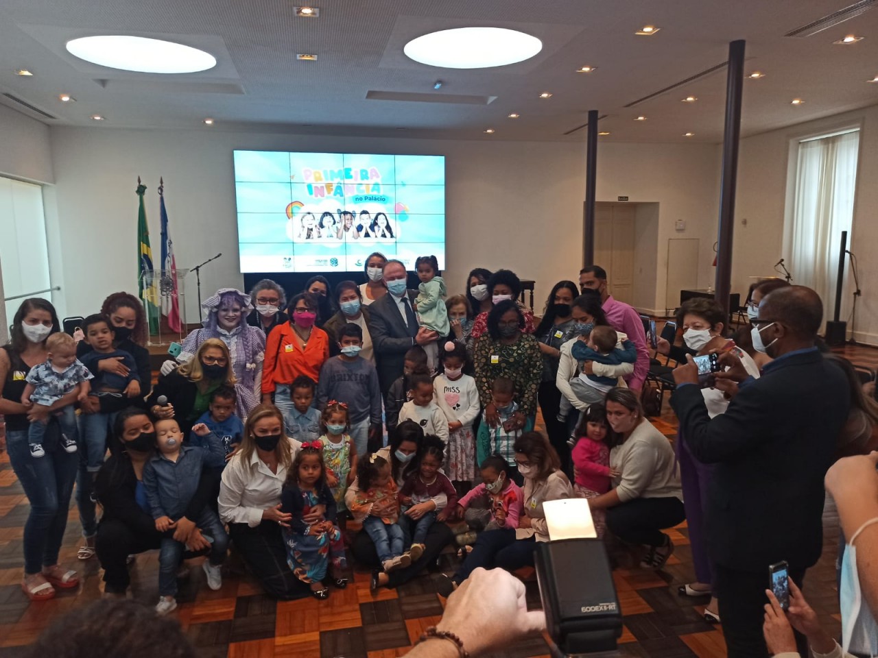 Guaçuí participa de encontro em comemoração ao mês da criança no Palácio Anchieta.