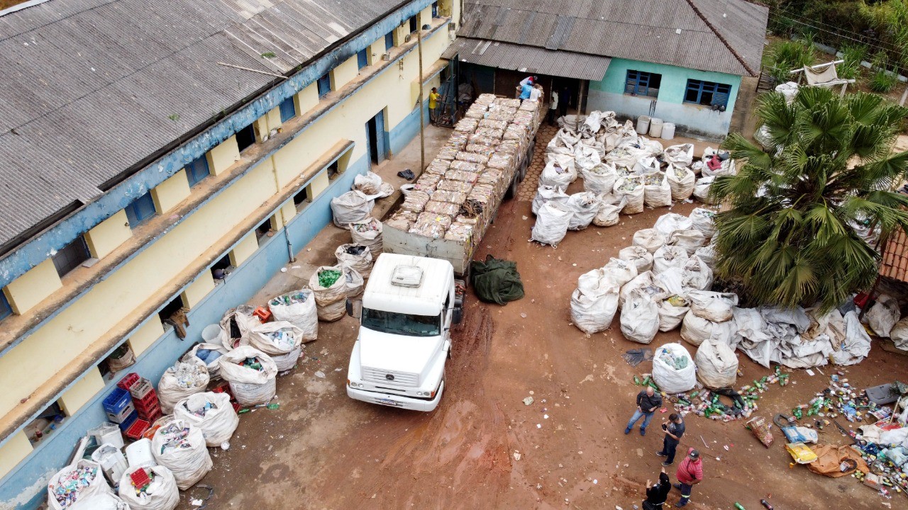 Reciclagem quebra recorde mensal no município de Guaçuí
