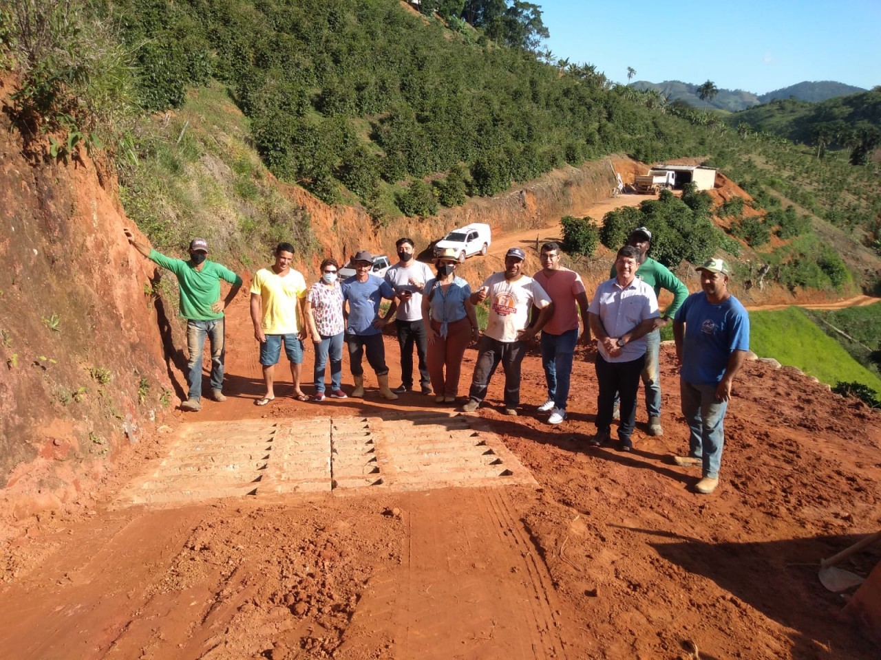 Agricultura segue com trabalhos de manutenção na zona rural de Guaçuí