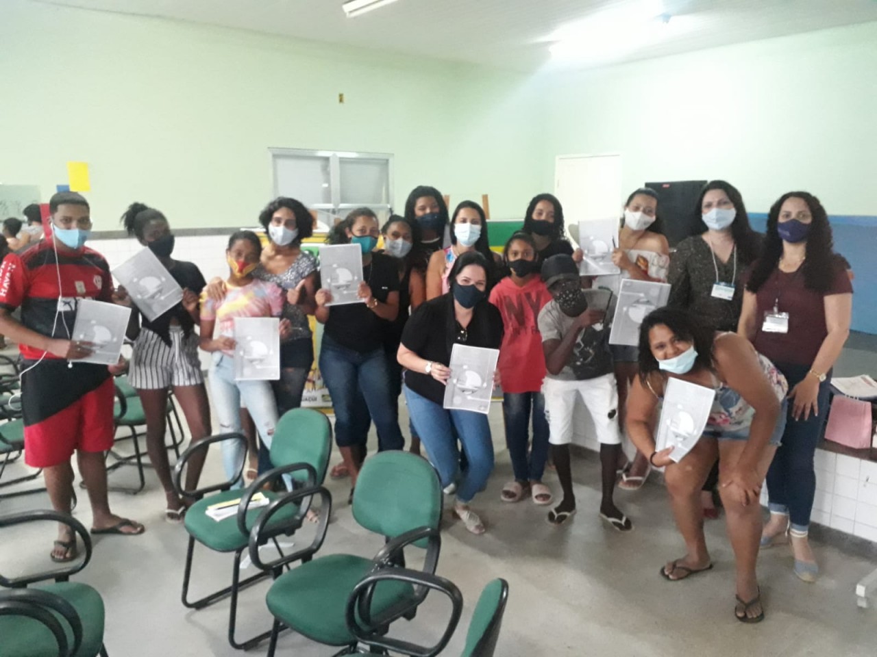 Alunos do Programa Projovem Adolescente participam de Oficina ofertada pelo Sebrae
