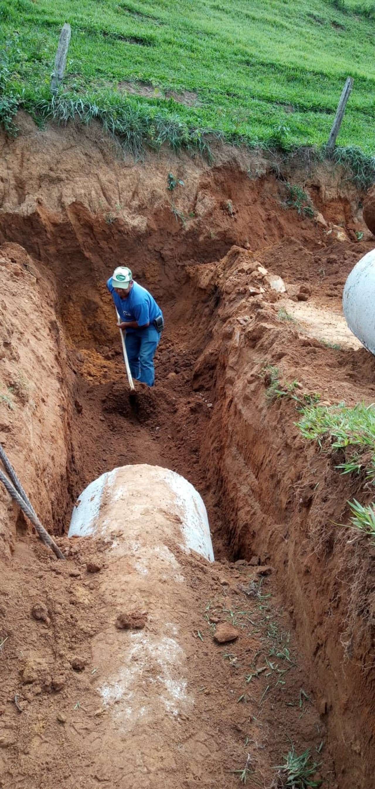 SECRETARIA DE AGRICULTURA CONSTRÓI REDE DE MANILHAS NA ZONA RURAL
