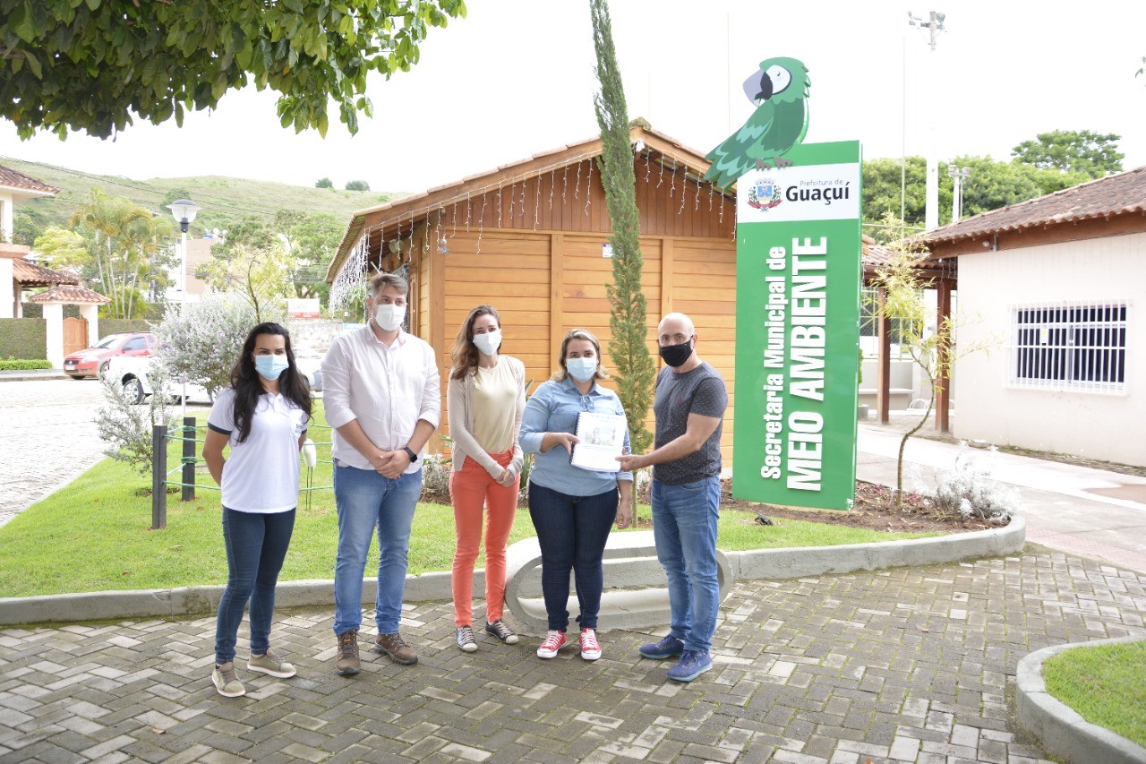 SECRETARIAS DE MEIO AMBIENTE DE GUAÇUÍ E CASTELO REALIZAM INTERCÂMBIO