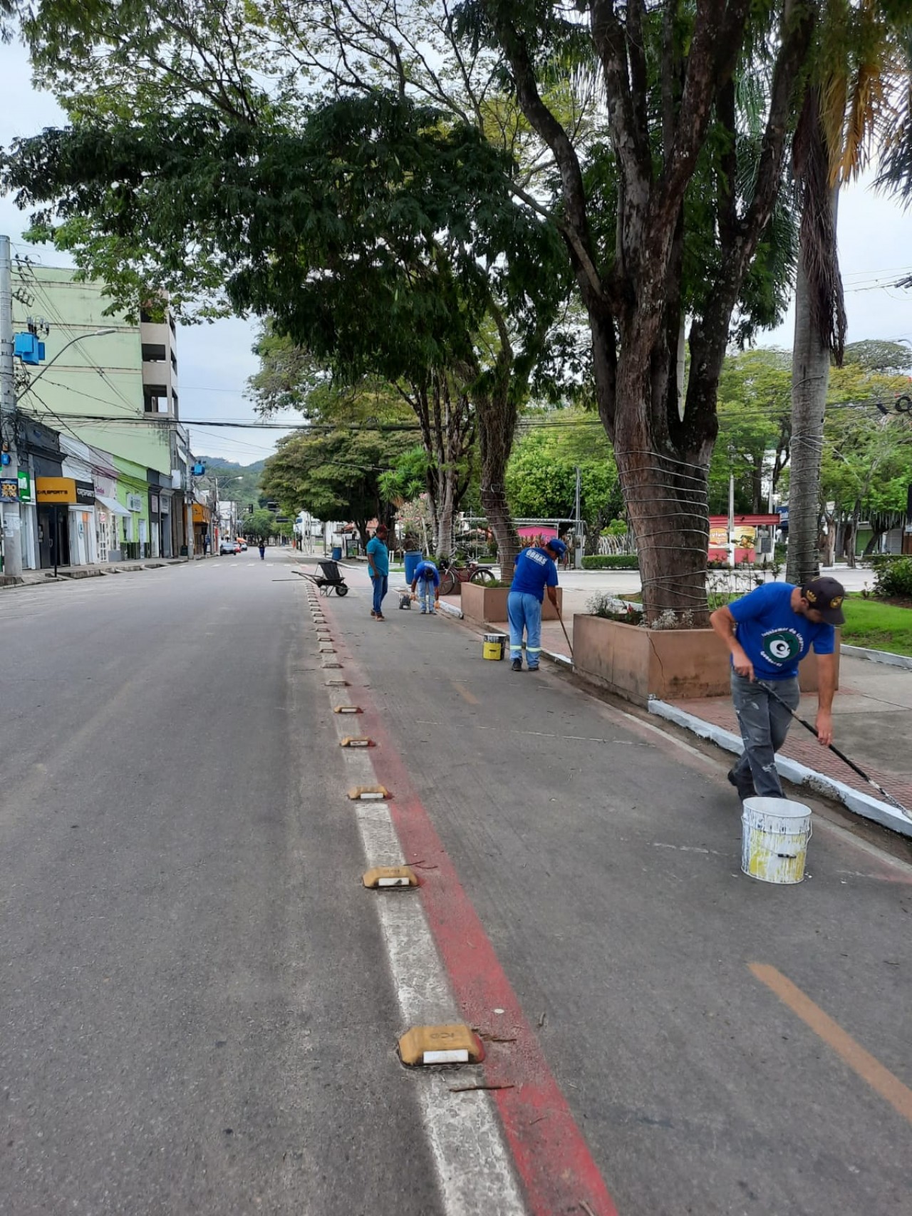 Secretaria de Obras não para!