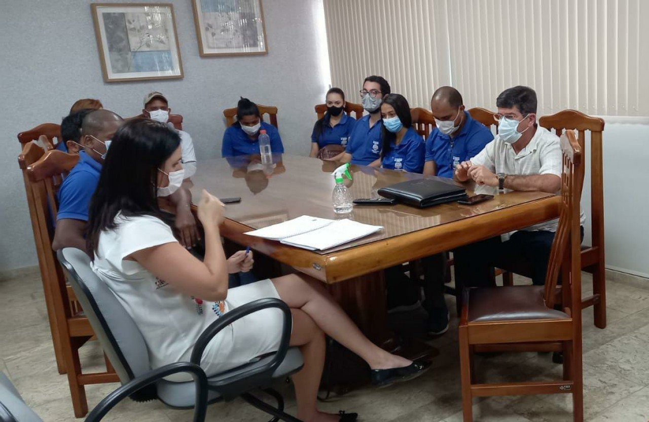 SECRETARIA DE SAÚDE REALIZA REUNIÃO COM AGENTES DE ENDEMIAS