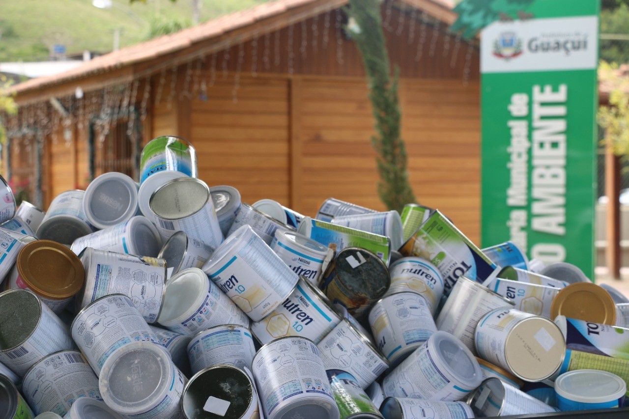 MEIO AMBIENTE ENCAMINHA MAIS 848 LATAS PARA RECICLAGEM