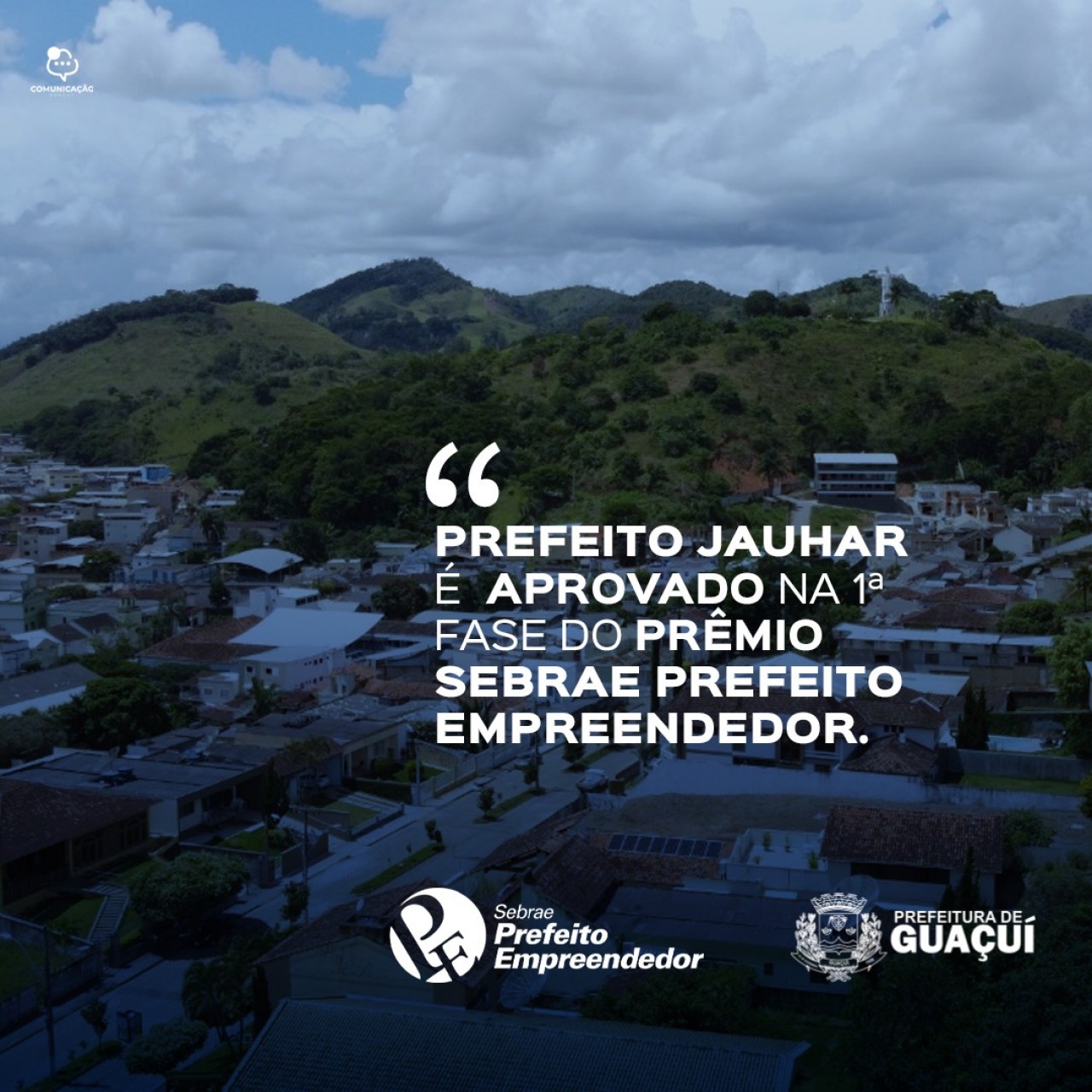 PREFEITO JAUHAR É APROVADO NA 1ª FASE DO PRÊMIO SEBRAE PREFEITO EMPREENDEDOR