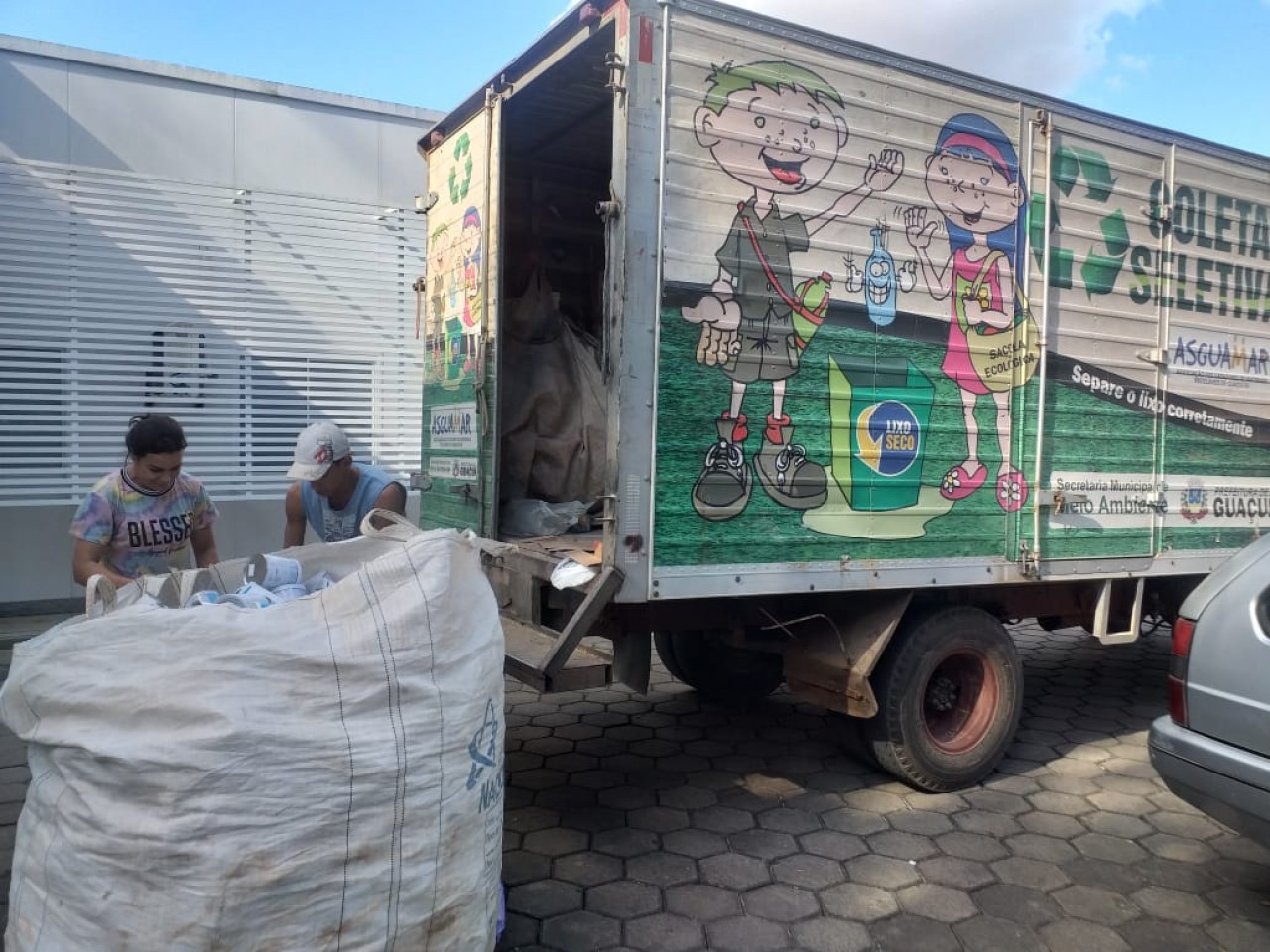 MAIS 1043 LATAS SÃO ENCAMINHADAS PARA RECICLAGEM EM GUAÇUÍ