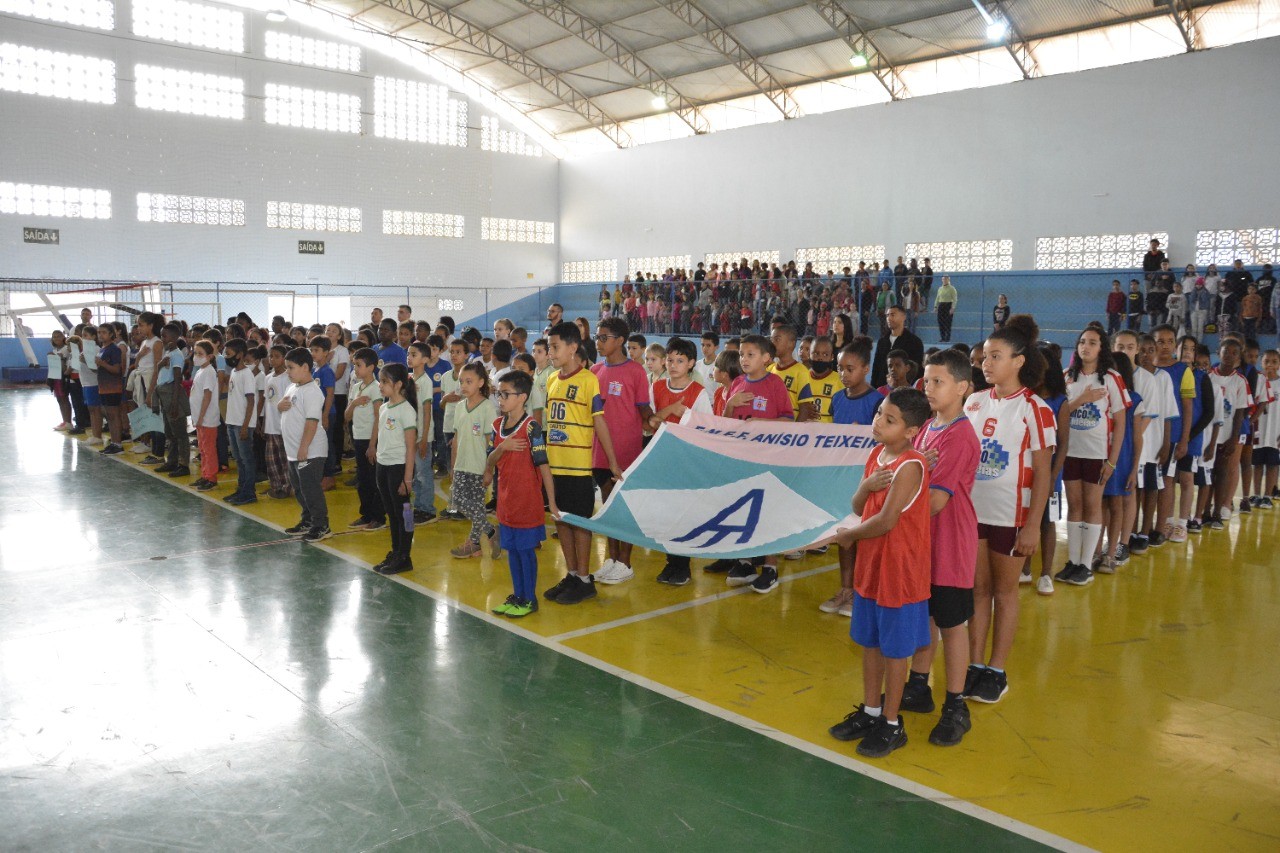 Abertura dos jogos escolares de Itajaí 