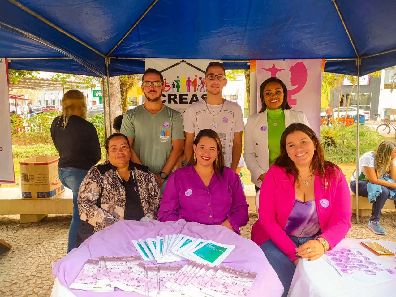 ASSISTÊNCIA SOCIAL FINALIZA AÇÕES DA CAMPANHA AGOSTO LILÁS