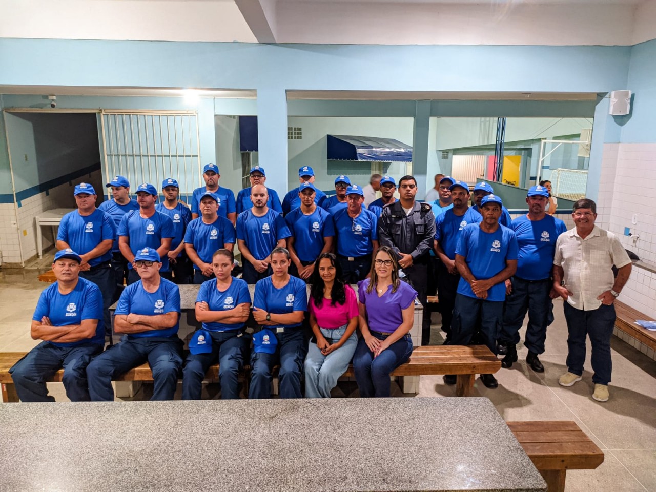 PROJETO ESCOLA DA PAZ: PREFEITURA DE GUAÇUÍ REALIZA FORMATURA DOS VIGIAS ESCOLARES