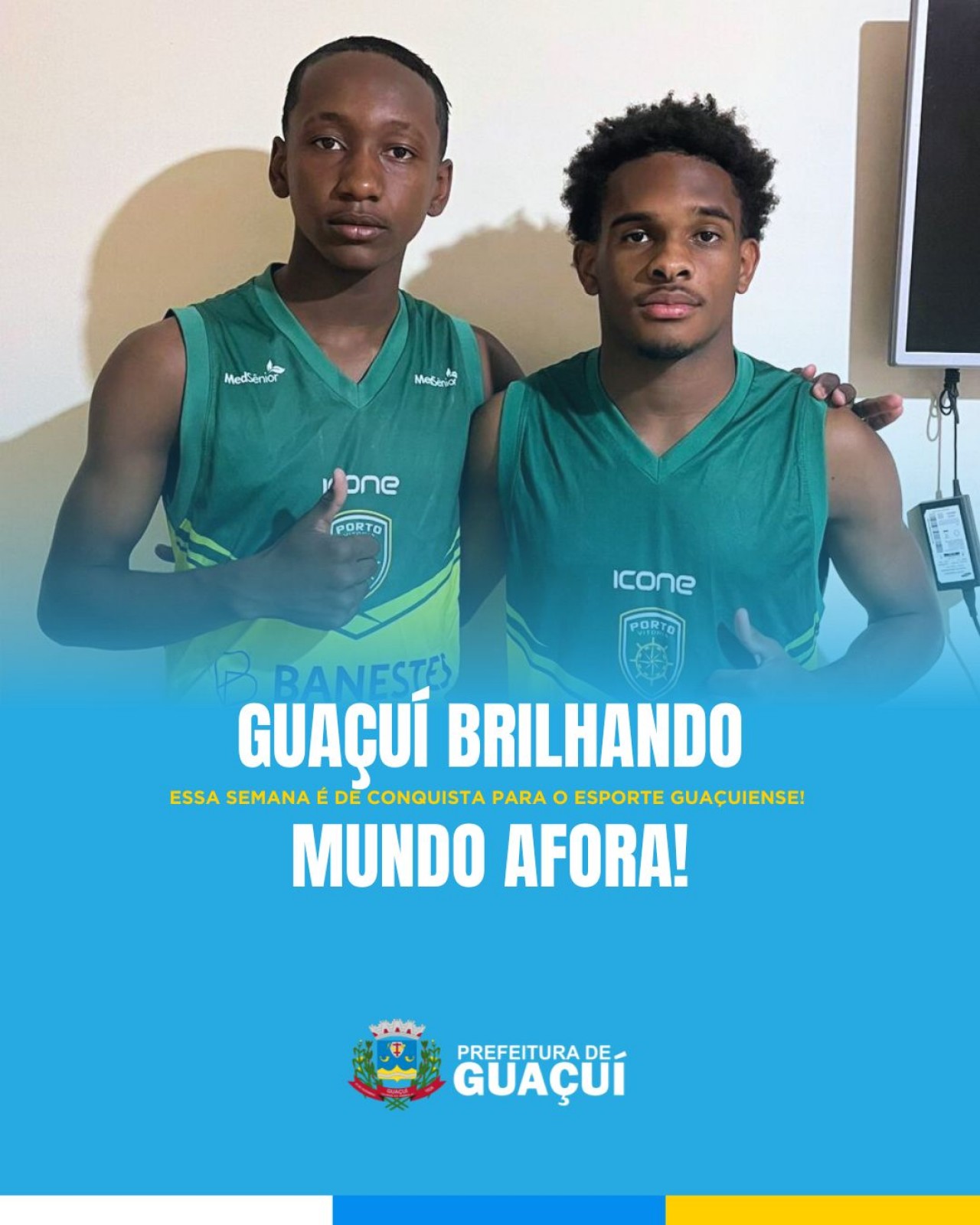 GUAÇUÍ BRILHANDO MUNDO AFORA!