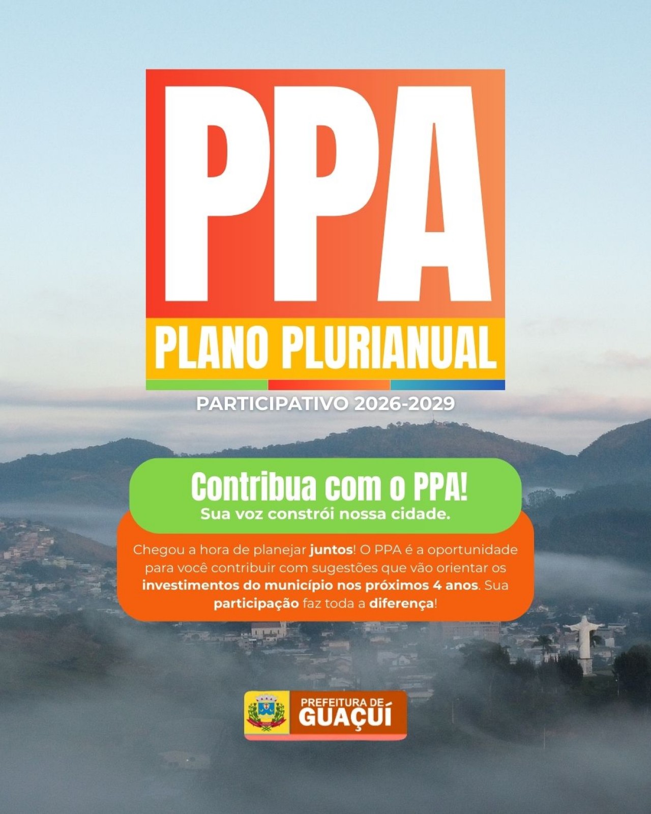 CONSULTA POPULAR – PPA 2026/2029