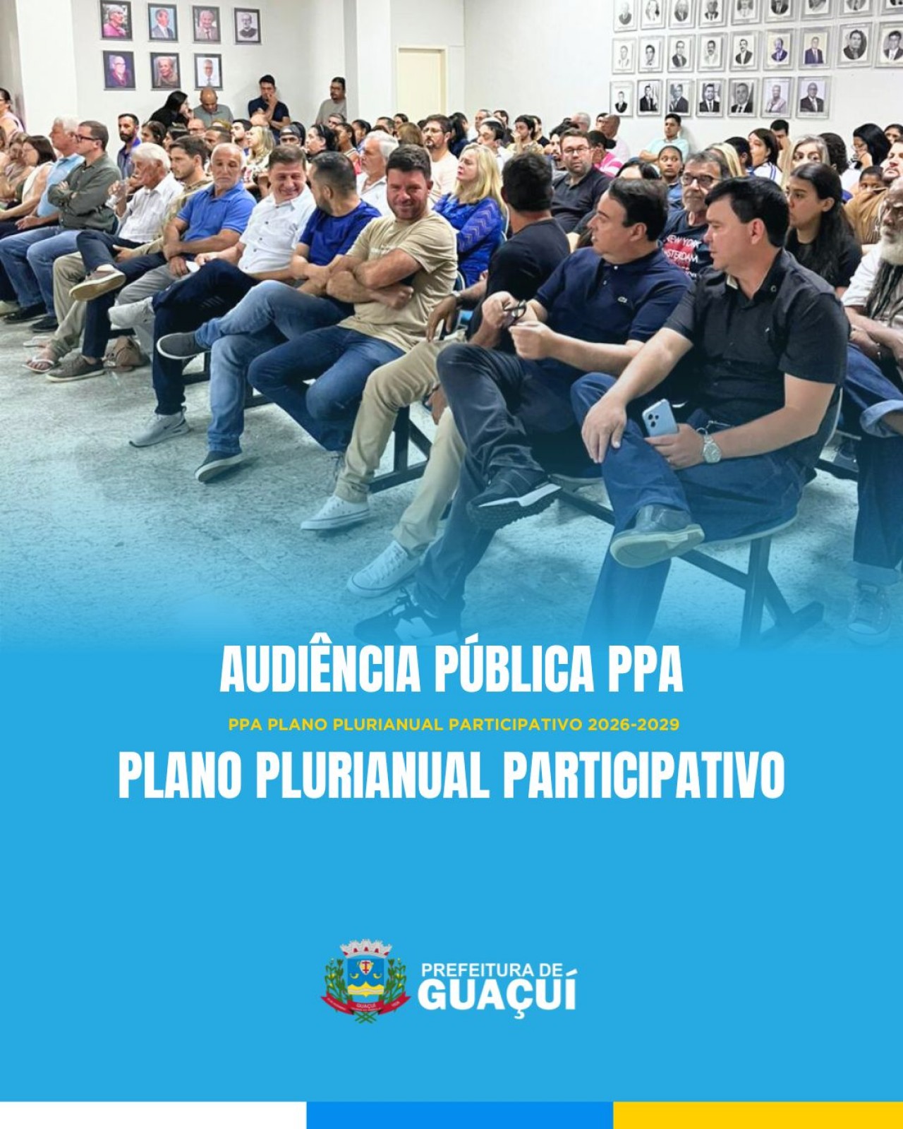 AUDIÊNCIA PÚBLICA PPA - PLANO PLURIANUAL PARTICIPATIVO