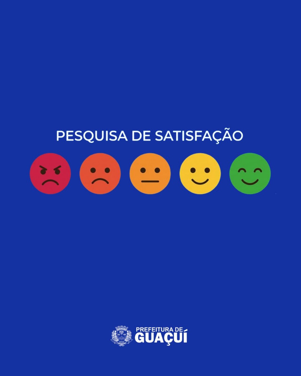 Prefeitura de Guaçuí lança Pesquisa de Satisfação dos Serviços Públicos