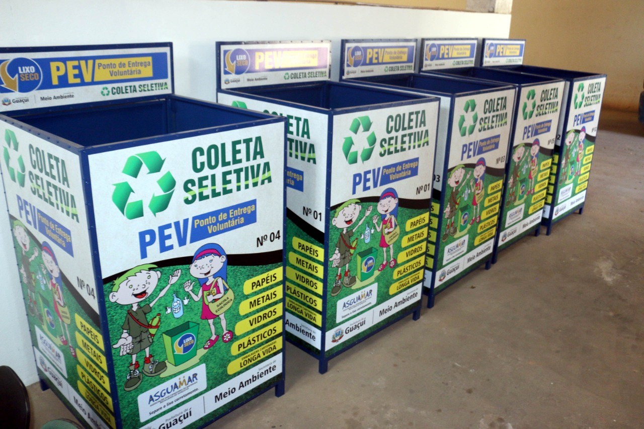 COLETA SELETIVA BATE META E QUEBRA RECORDE EM GUAÇUÍ ATINGINDO MAIS DE 400 TONELADAS DE RESÍDUOS RECICLADOS