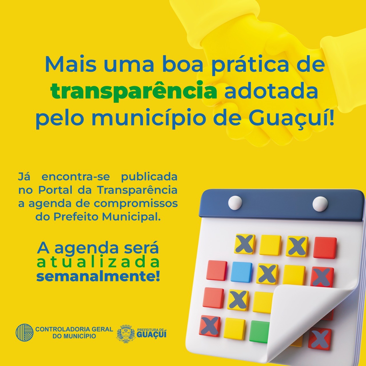 MAIS UMA BOA PRÁTICA DE TRANSPARÊNCIA ADOTADA PELO MUNICÍPIO DE GUAÇUÍ