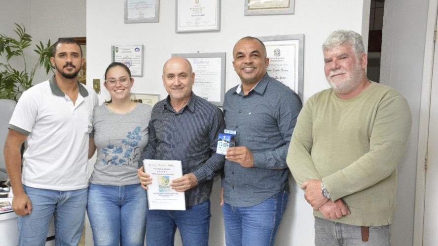 SEMMAM RECEBE SECRETÁRIO DE MEIO AMBIENTE DE IÚNA PARA VISITA TÉCNICA