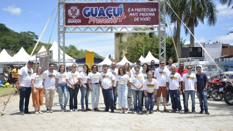 PREFEITURA REALIZA SEGUNDA AÇÃO DO PROJETO "GUAÇUÍ + PRESENTE NO BAIRRO HORTO FLORESTAL