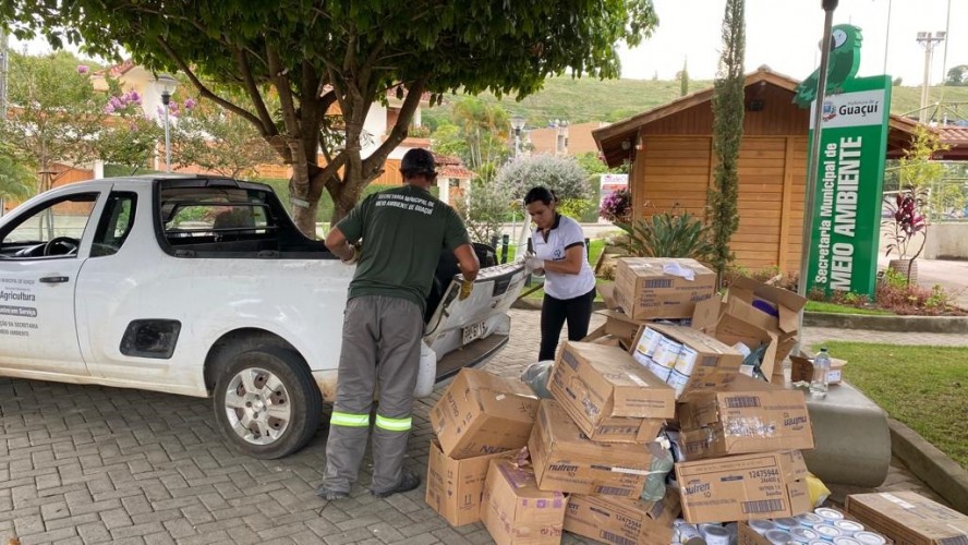 MAIS DE 13 MIL LATAS DE AÇO SÃO ENCAMINHADAS PARA RECICLAGEM EM GUAÇUÍ