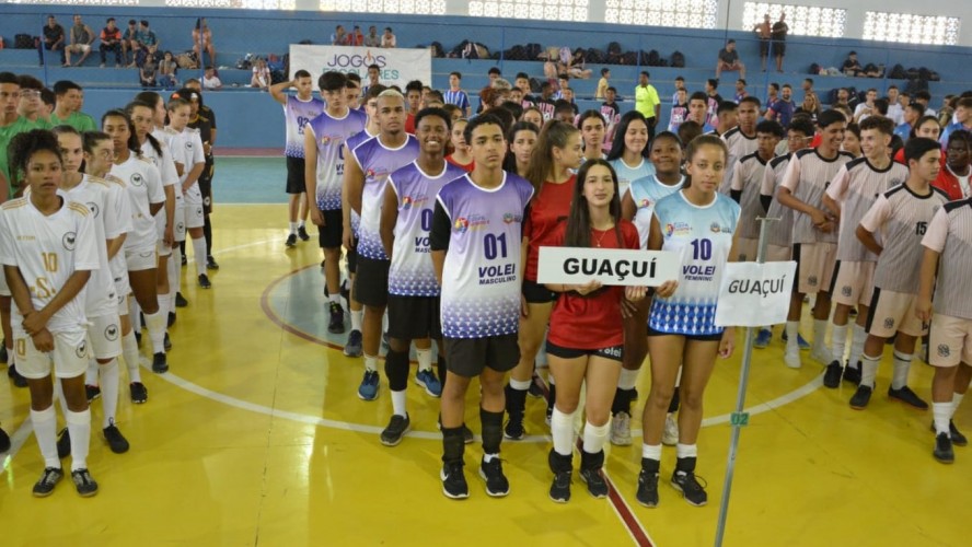 GUAÇUÍ SEDIA FASE REGIONAL DOS JOGOS ESCOLARES 2023