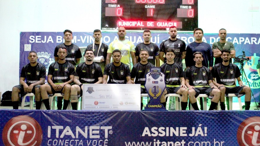 PREFEITURA DE GUAÇUÍ REALIZA FINAL DO CAMPEONATO MUNICIPAL DE FUTSAL 2023