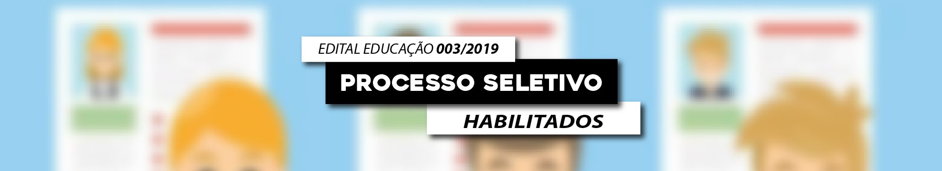 banner do processo seletivo