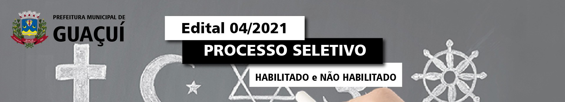 banner do processo seletivo