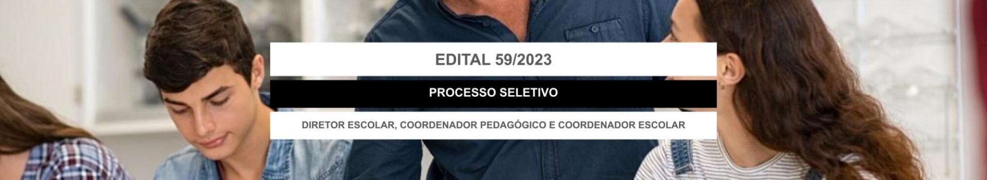 banner do processo seletivo