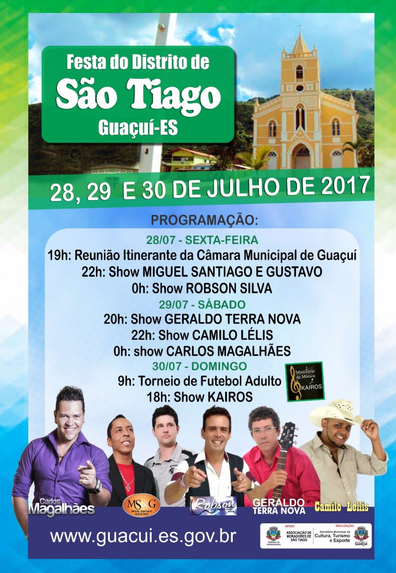 Festa do Distrito de São Tiago de 28 a 30 de Julho Festa do Distrito de São Tiago de 28 a 30 de Julho