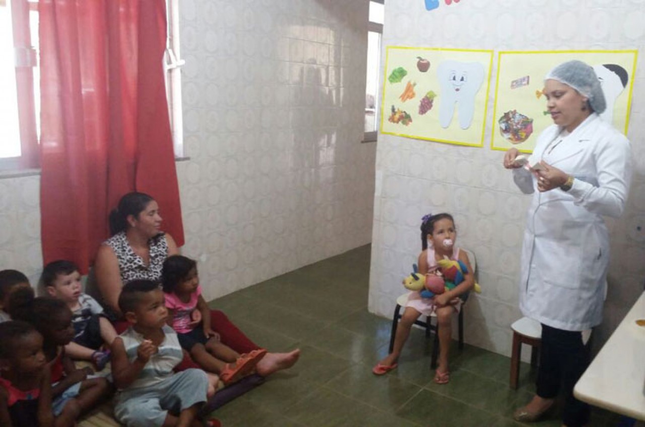Saúde Bucal para alunos das escolas do município