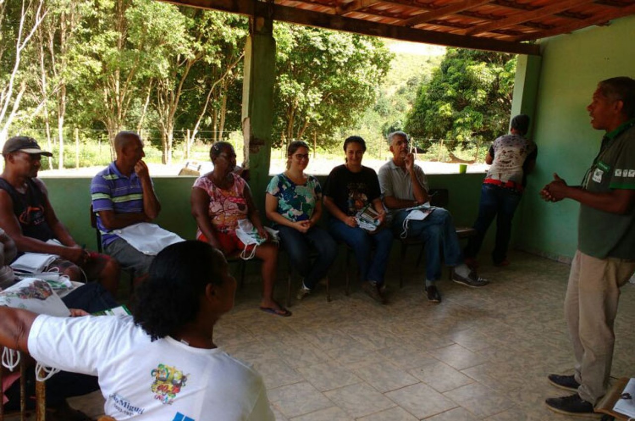 Curso de Trabalhador na Agricultura Orgânica realizado em Guaçuí