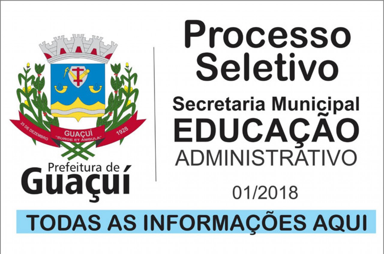 Retificação no edital do processo seletivo para cargos administrativos na Educação