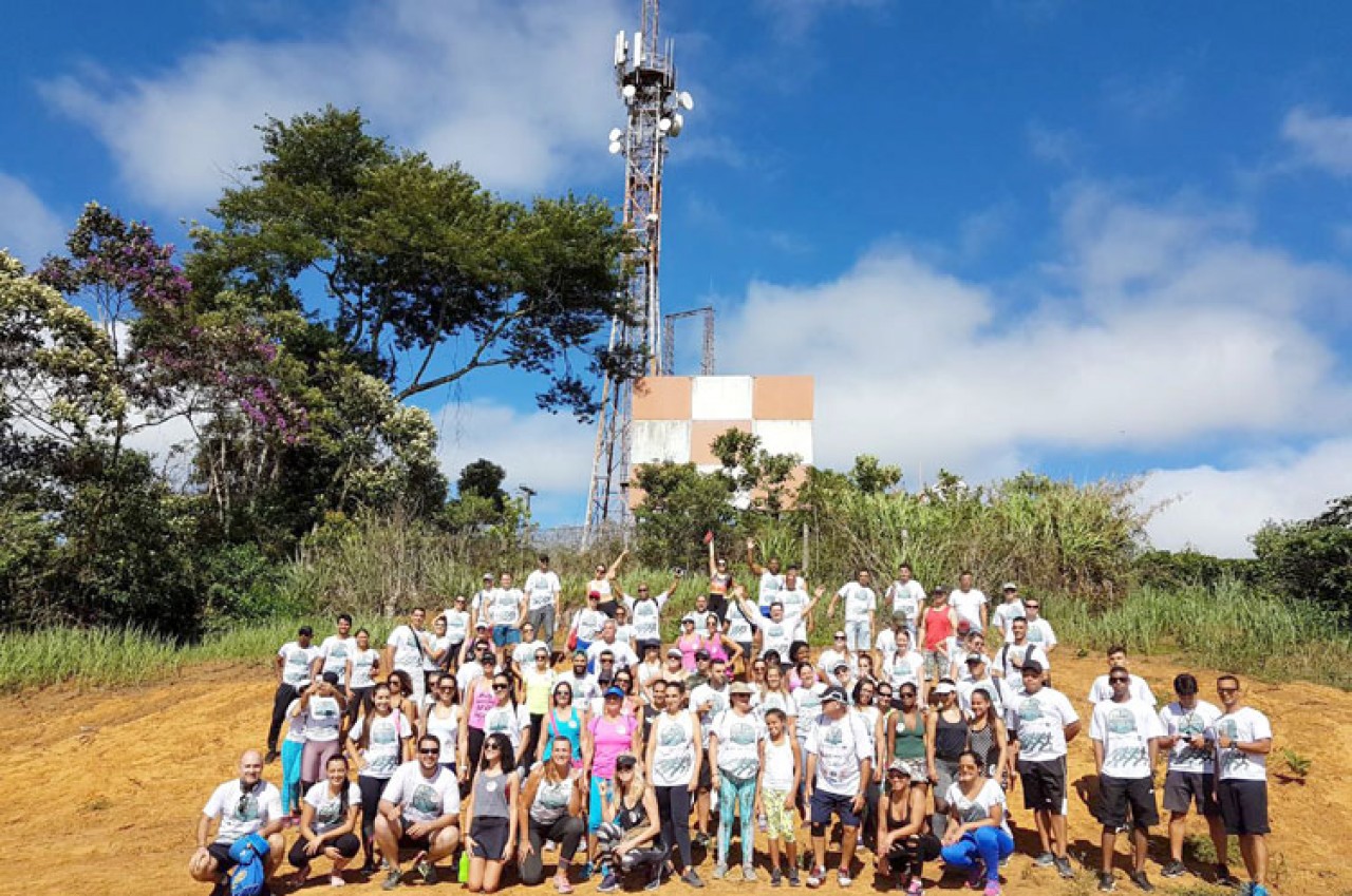 Mais de 150 pessoas no 1º Torre Adventure em Guaçuí
