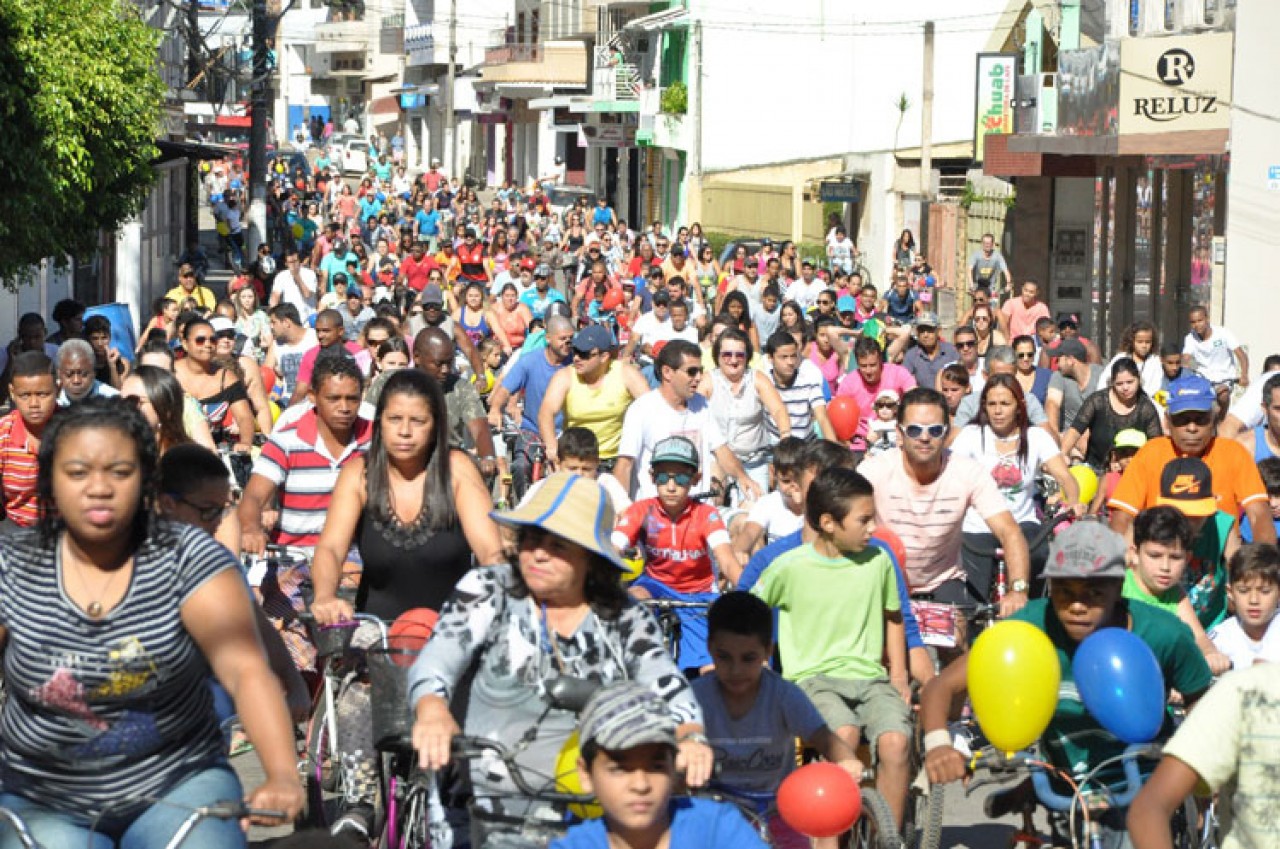 Passeio Ciclístico anima Dia do Trabalhador em Guaçuí